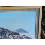 Средна картина масло на платно Испания, отлична рамка - 3743 - KA37